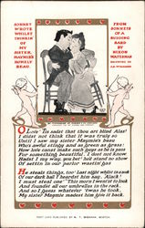 Sonnet Wrote Whilst Thinkin' of My Sister Maymie's Homely Beau Postcard