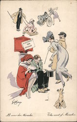 La cour des Miracles (The court of Miracles) - Aveugles Par Amour (Blinded by Love) Postcard