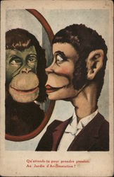 Qu'attends-tu pour prendre pension Au Jardin d'Acclimatation? Postcard