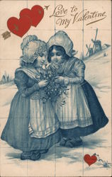 Love to my Valetine Postcard