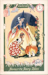 Cinderella - Favourtie Fairy Tales Postcard Postcard Postcard