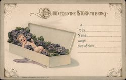 Cupid told the Stork to bring ... Postcard