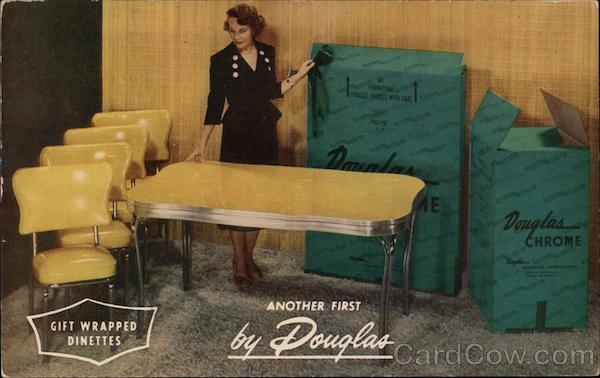 Gift wrapped dinettes another first by Douglas Advertising