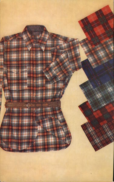 Pendleton Authentic Tartan Shirts Advertising