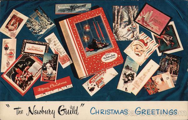The Newbury Guild Christmas Greetings Advertising