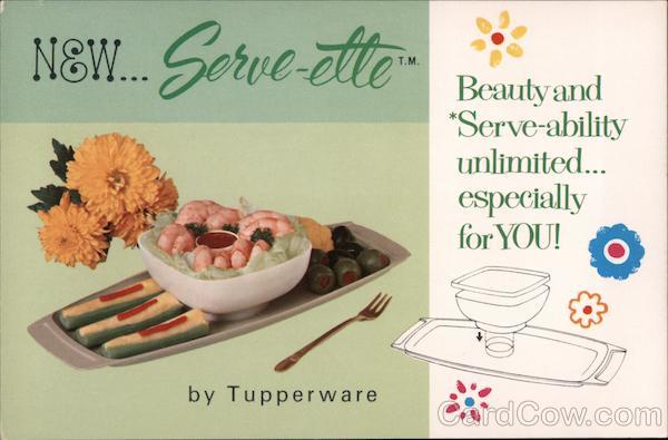 New Serve-ette by Tupperware Advertising