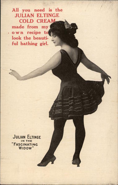 Julian Eltinge Cold Cream Advertising