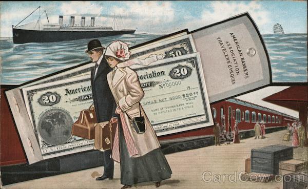 American Bankers Association Travelers' Cheques Advertising