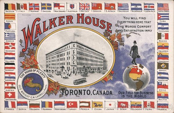 Walker House Toronto Canada Advertising