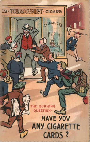 The burning question-have you any cigarette cards?