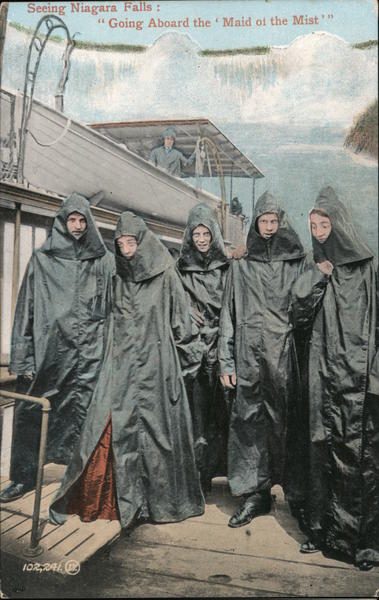 Seeing Niagara Falls:  Going Aboard the 'Maid of the Mist'