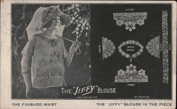 The Jiffy Blouse Advertising