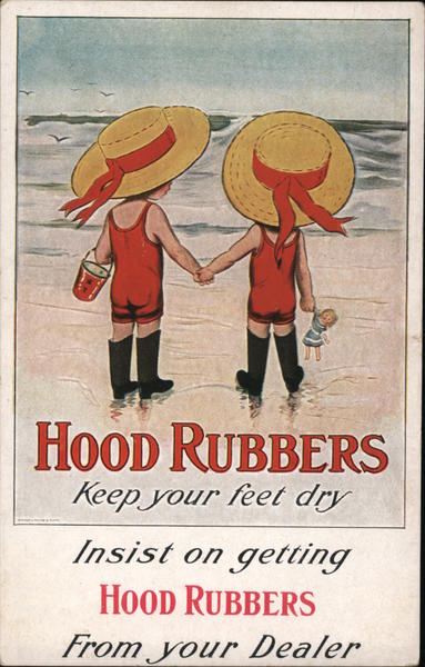 Hood Rubbers Advertising