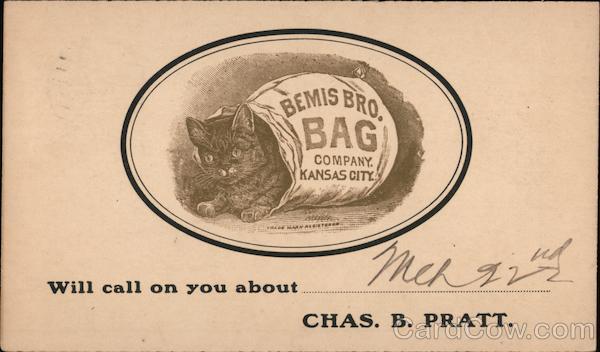 Bemis Bro. Bag Company Kansas City Missouri Advertising