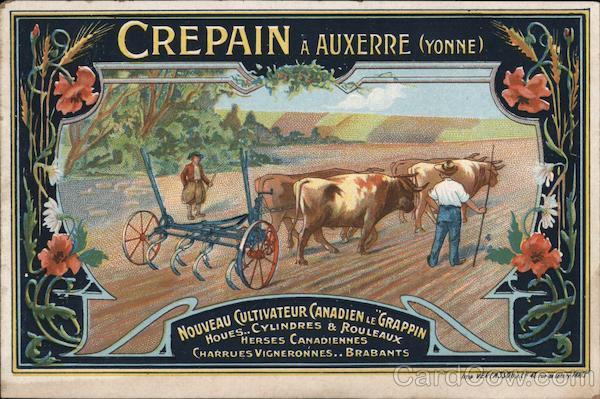 Crepain Cultivators Advertising