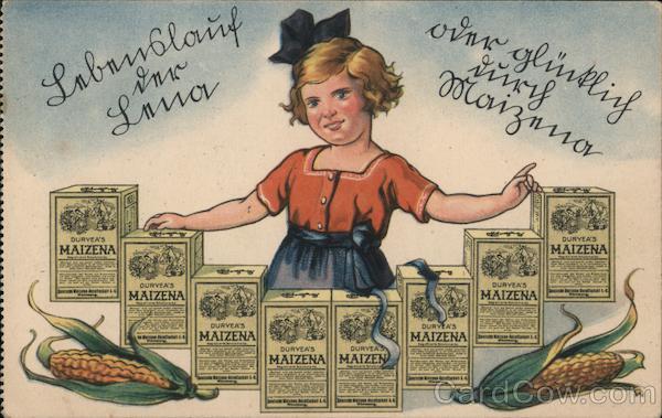 German: Maizena Corn Starch Advertising
