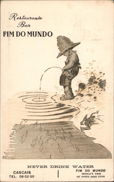 Restaurante Bar Fim do Mundo Cascais Portugal Advertising