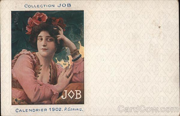 Collection JOB Calendrier 1902 - P. Gervais Advertising