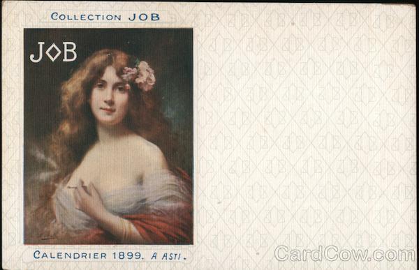 JOB Cigarette Rolling Papers A. Asti Advertising