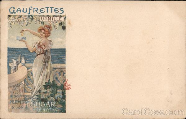 Vanilla Wafers, Pernot Biscuit Company Dijon France