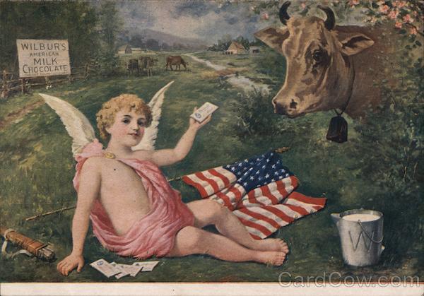 Wilburs American Milk Chocolate Advertising