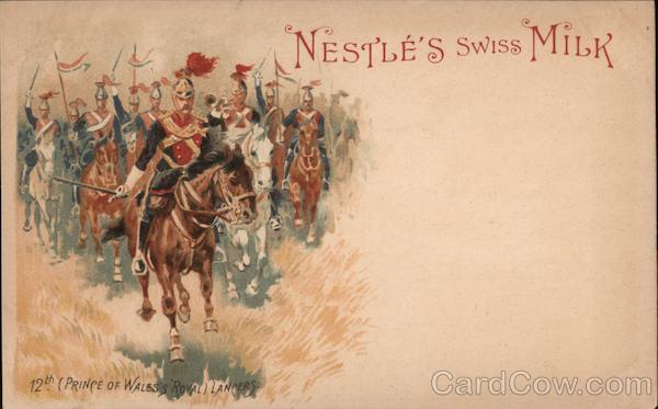 Nestle's Swiss Milk 12th Prince of Wales Royal Lancers