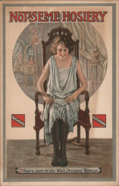 Notaseme Hosiery Advertising