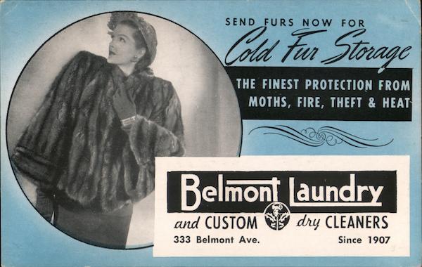 Belmont Laundry and Custom Dry Cleaners Advertising