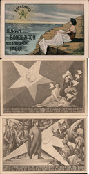 Lot of 3: Esperanto Cards, Women Postcard