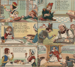 Set of 6: "Swift's Premium" Oleomargarine Postcard