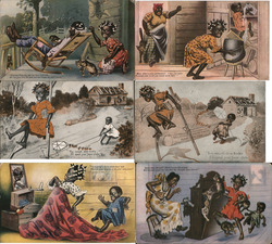 Lot of 6: Korn Kinks Jocular Jinks Postcard