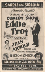 Saddle and Sirloin Proudly Presents A Star Studded Comedy Show Postcard
