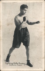 Fighting Billy Murray Boxing Postcard Postcard Postcard