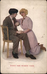 "When the Women Vote" Postcard