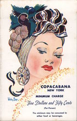 Jules Podell's Copacabana Postcard