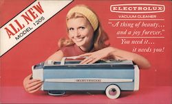 Electolux Vacuum Cleaner Postcard