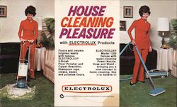 Electrolux - House Cleaning Pleasure Advertising Postcard Postcard Postcard