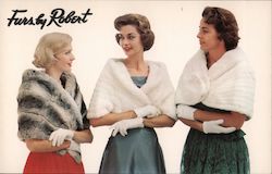 Furs by Robert Postcard