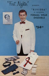 "Firt Nighter" presents "Riviera" Postcard