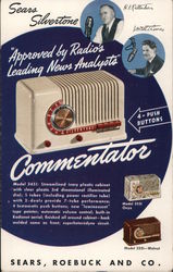 Sears Silvertone Commentator Postcard