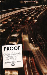 The Steward Co. 1701 W. Pico - Proof - Quality Lithography Depends on the Plate - 3M Photo Offset Plates Postcard