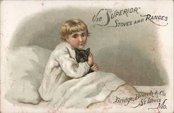 Use Superior Stoves and Ranges - Bridge Beach & Co Postcard