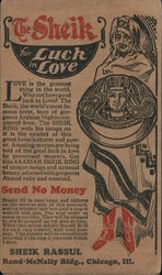 Sheik Ring - for Luck in Love Postcard