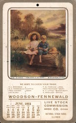 Woodson-Fennewald Live Stock Commission Co Postcard