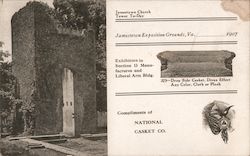 National Casket Company - Jamestown Exposition, 1907 Postcard