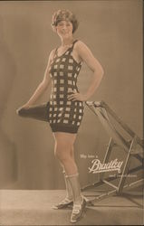 Slip into a Bradley and out of doors Postcard