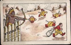 Wyandotte Daryman's Cleaner and Cleanser - for sale by Alcove Creamery Company Postcard