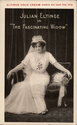 Eltinge Cold Cream makes me look like this - Julian Eltine in "The Fascinating Widow" Postcard