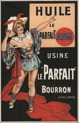 Huile le Parfait ADM usine le "Parfait" Bourron Paris, France Advertising Postcard Postcard Postcard