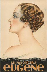 Eugène à Paris - Permanent Waving Postcard
